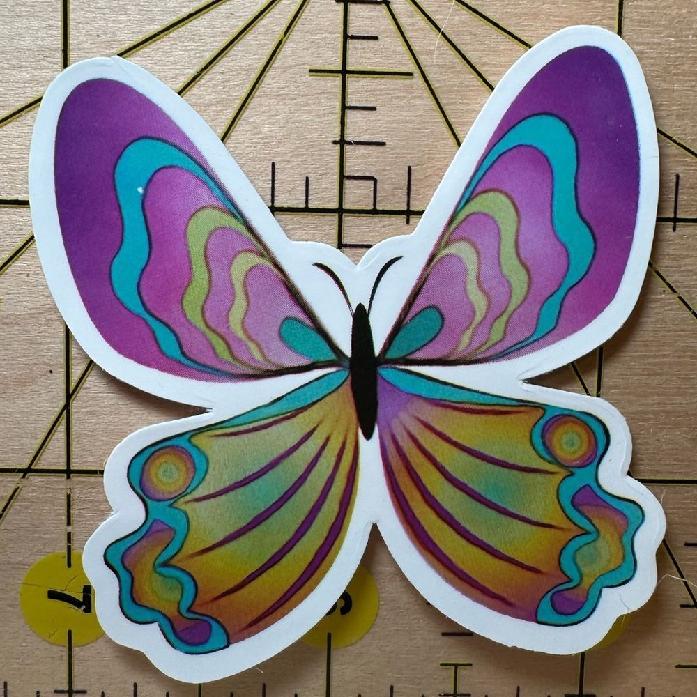 💜13/$13 +Bundle Sticker Sale | Butterfly Animal Waterproof Sticker